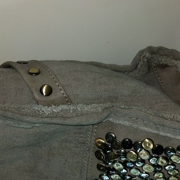 Antik Kraft Taupe Boho Tote Bag Shoulder Purse 47474 - Picture 6 of 11